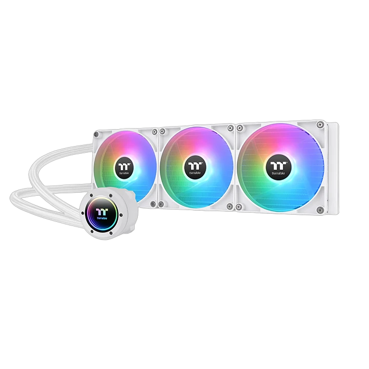 Thermaltake TH420 V2 ARGB Sync All-In-One Liquid Cooler - Snow Edition